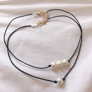 Two Pearl Choker Set